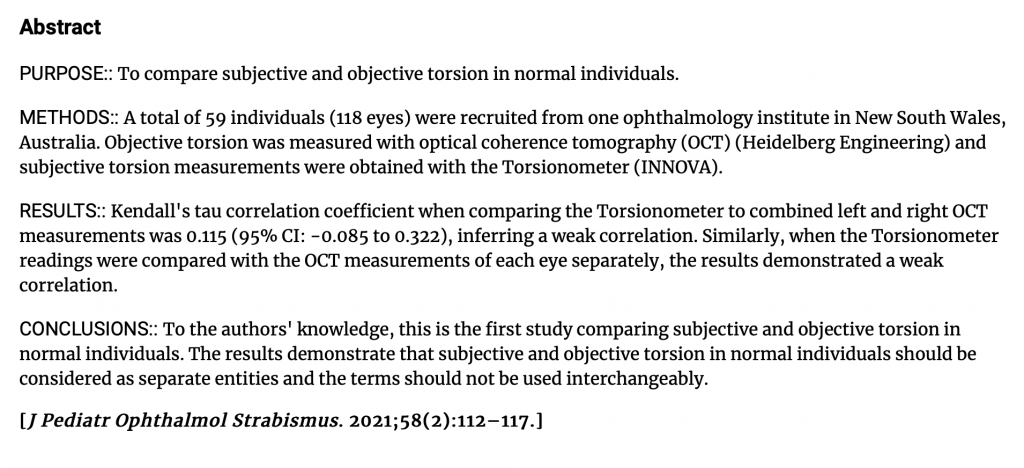 Consider Subjective and Objective Torsion As Two Entities