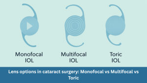 Lens options in cataract surgery: Monofocal vs Multifocal vs Toric