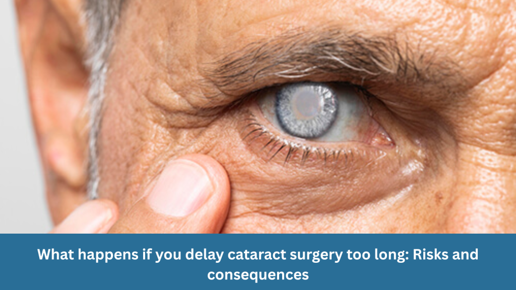 What happens if you delay cataract surgery too long: Risks and consequences