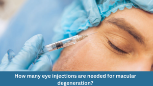 How many eye injections are needed for macular degeneration?